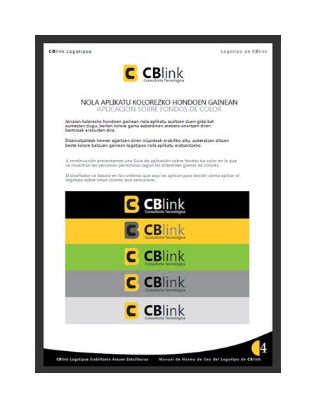 Manual de Identidad Corporativa de CBlink