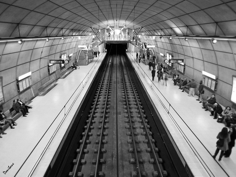 Metro Bilbao by Donbane